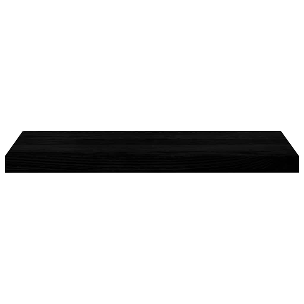 Πατάκια Σκάλας 4 τεμ. Καφέ-Μαύρο 70x25x2 cm Ξύλο Δρυός