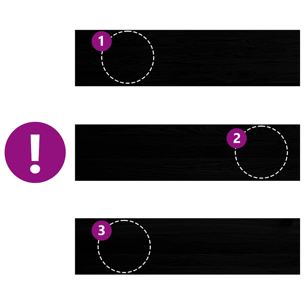 Πατάκια Σκάλας 8 τεμ. Σκούρο Καφέ 100x25x2 cm Ξύλο Δρυός