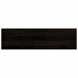 Πέλματα Σκάλας 16 τμχ Καφέ-Μαύρο 90x25x2 cm Ξύλο μασίφ δρυς