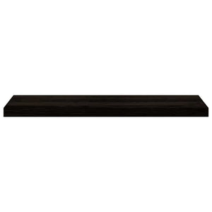 Πέλματα Σκάλας 16 τμχ Καφέ-Μαύρο 90x25x2 cm Ξύλο μασίφ δρυς