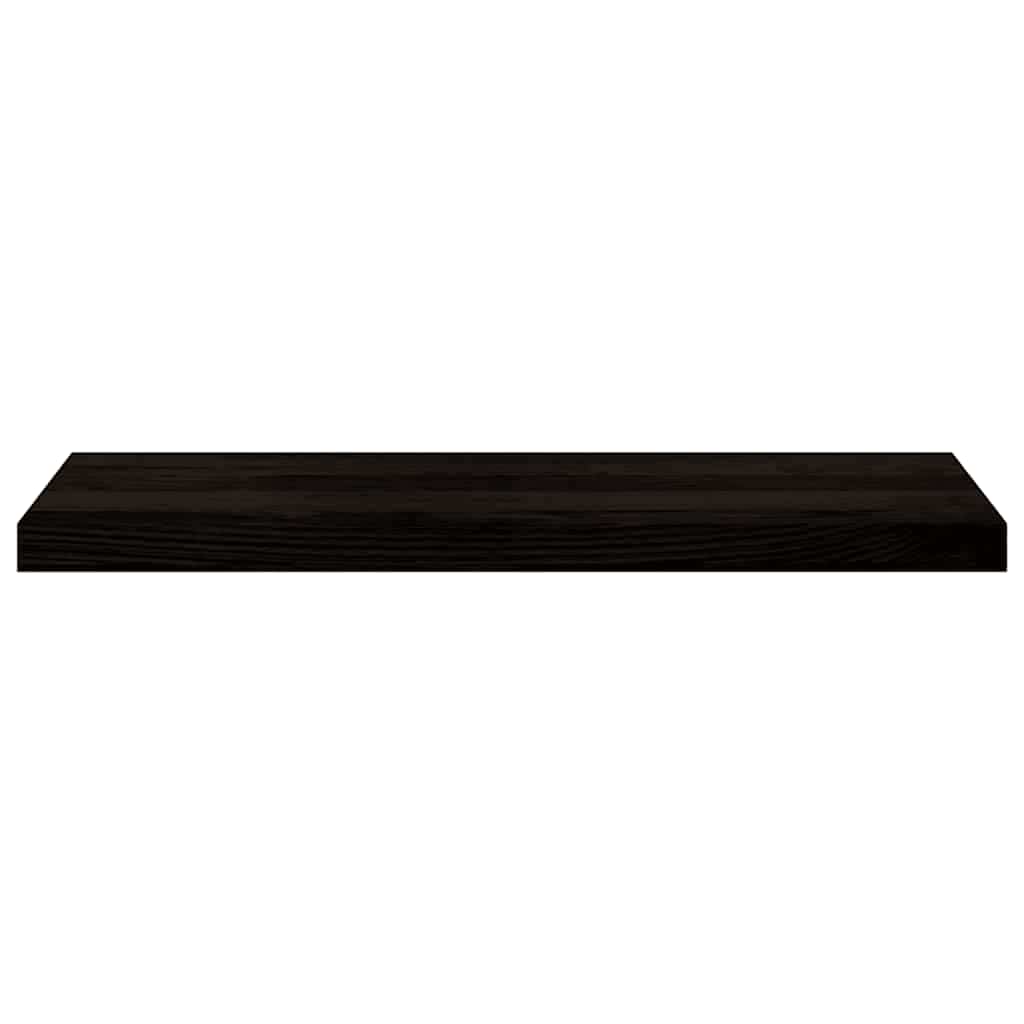 Πέλματα Σκάλας 16 τμχ Σκούρο καφέ 80x30x2 cm Ξύλο μασίφ δρυς