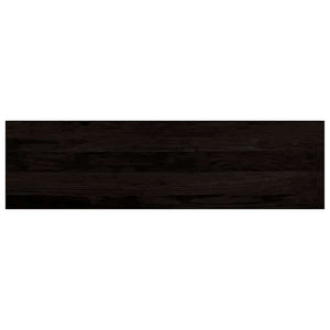 Πέλματα Σκάλας 16 τμχ Σκούρο καφέ 90x30x2 cm Στερεό ξύλο δρυός - Pakobazaar