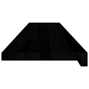 Πατάκια Σκάλας 20 τεμ. Καφέ-Μαύρο 120x25x2 cm Ξύλο Δρυός