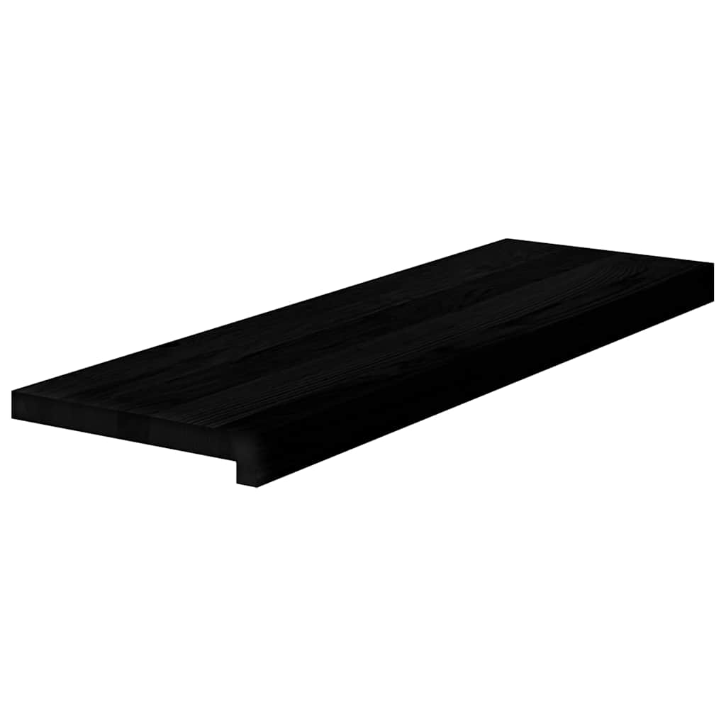 Πατάκια Σκάλας 20 τεμ. Σκούρο Καφέ 80x30x2 cm Ξύλο Δρυός