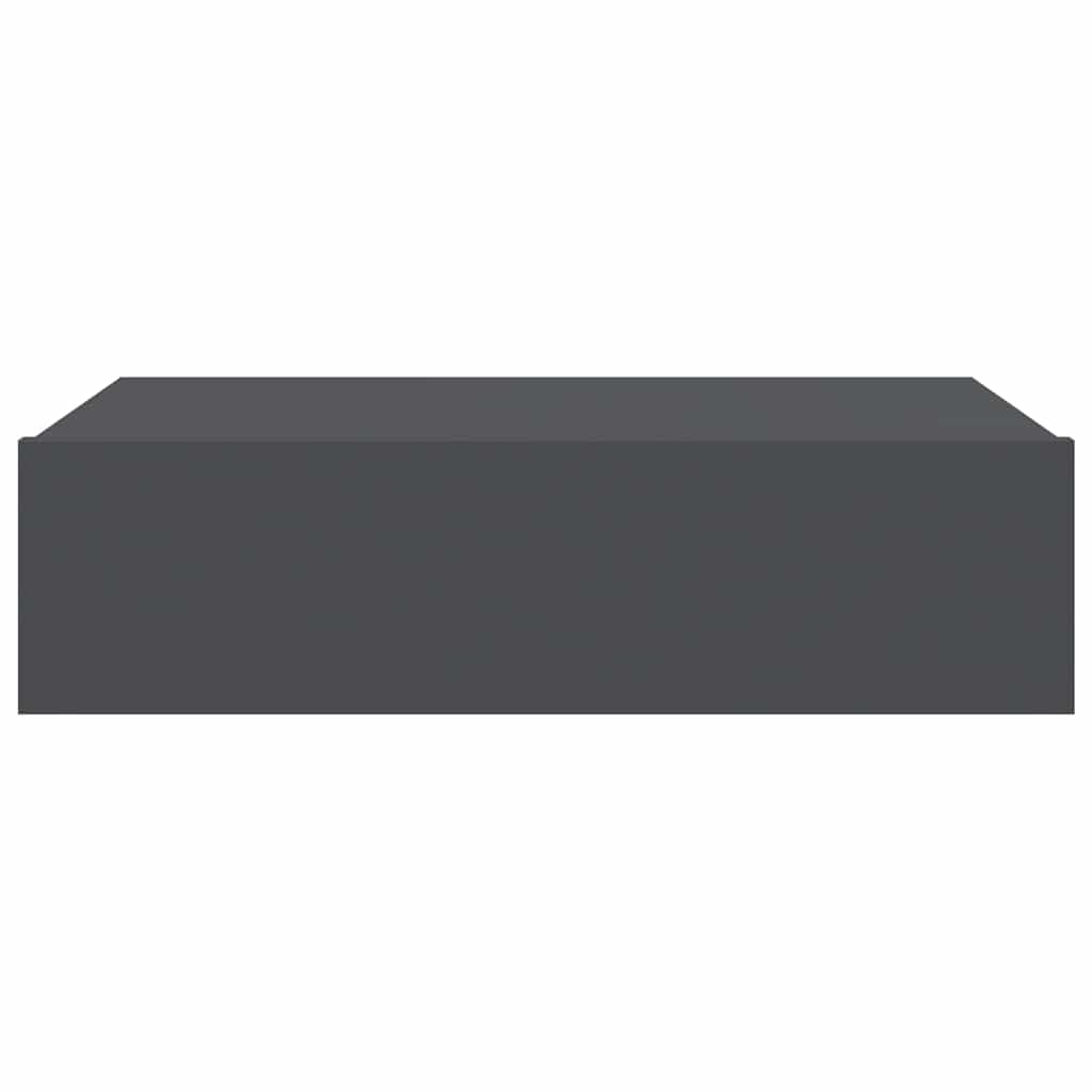 Έπιπλο Τηλεόρασης με LED Γκρί 60 x 35 x 15,5 εκ.