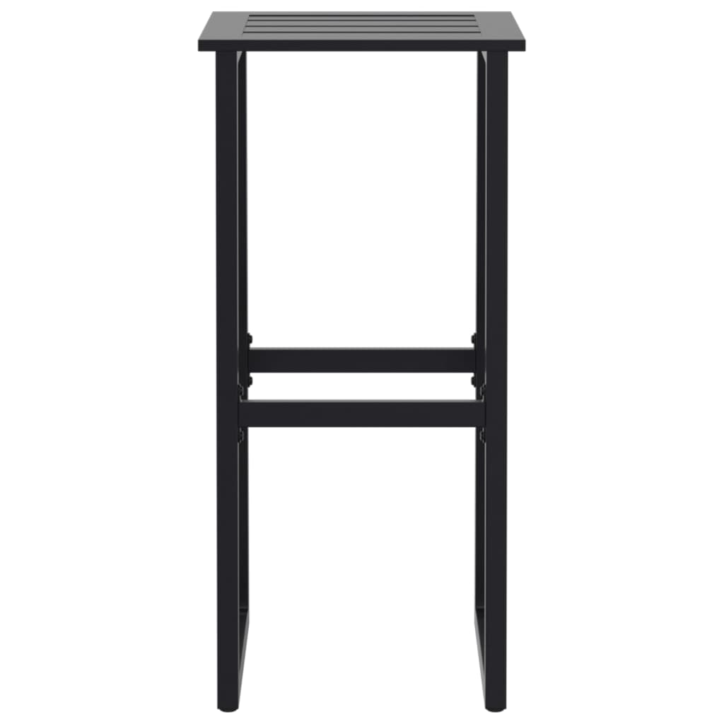 Μπαρ Κήπου Σετ 5Τεμ. Μαύρο Ατσάλι με Ηλεκτρ. Βαφή - Pakobazaar