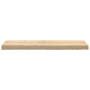 Πατάκια Σκάλας 2 τεμ. 90x25x2 εκ. Ακατέργαστο Μασίφ Ξύλο Δρυός