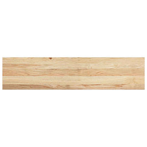 Πατάκια Σκάλας 2 τεμ. 110x30x2 εκ. Ακατέργαστο Μασίφ Ξύλο Δρυός - Pakobazaar
