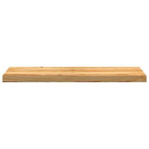 Πατάκια Σκάλας 2 τεμ. Ανοιχτό Καφέ 90x25x2 cm Ξύλο Δρυός