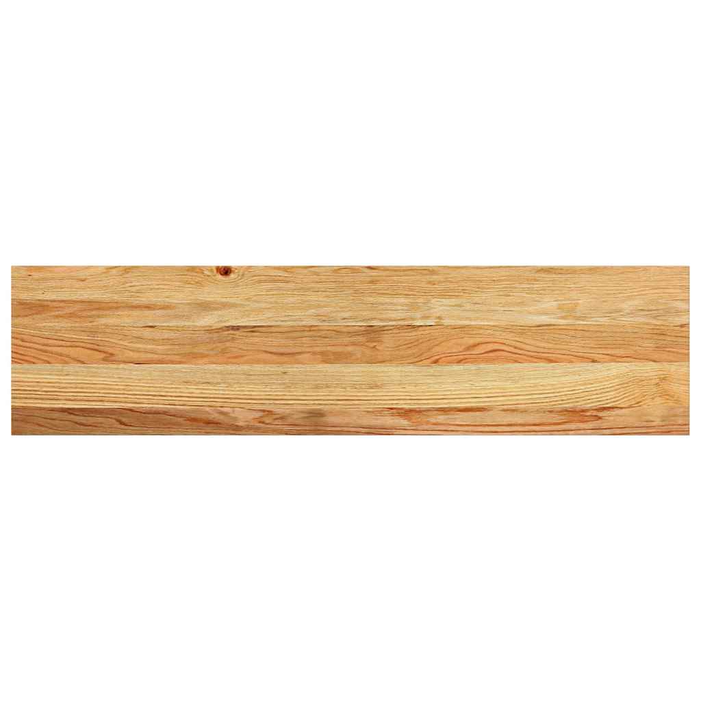 Πατάκια Σκάλας 2 τεμ. Ανοιχτό Καφέ 100x30x2 cm Ξύλο Δρυός - Pakobazaar