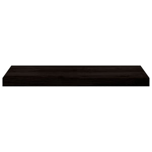 Πέλματα Σκάλας 2 τεμάχια Καφέ-Μαύρο 70x30x2 cm μασίφ ξύλο δρυς