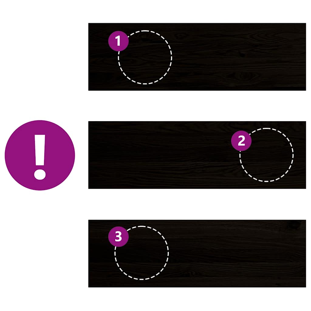 Πέλματα Σκάλας 2 τεμάχια Σκούρο καφέ 80x30x2 cm Ξύλο μασίφ δρυς