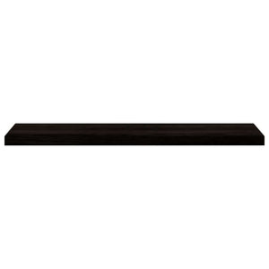 Πέλματα Σκάλας 2 τεμάχια Καφέ-Μαύρο 110x30x2cm μασίφ ξύλο δρυς