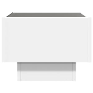 Κομοδίνο Άπειρο Φως LED Λευκό 40x40x30 εκ.