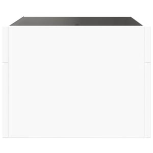 Κομοδίνο Άπειρο Φως LED Λευκό 40x40x30 εκ.