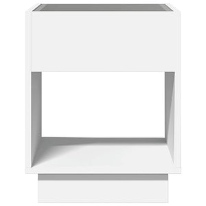 Κομοδίνο Άπειρο Φως LED Λευκό 40x40x50 εκ.