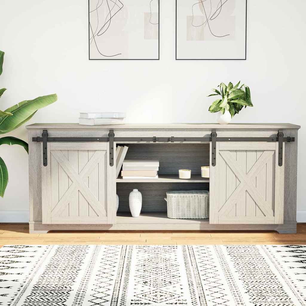 Κιτ συρόμενης ντουλάπας 152 cm Ανθρακούχο ατσάλι