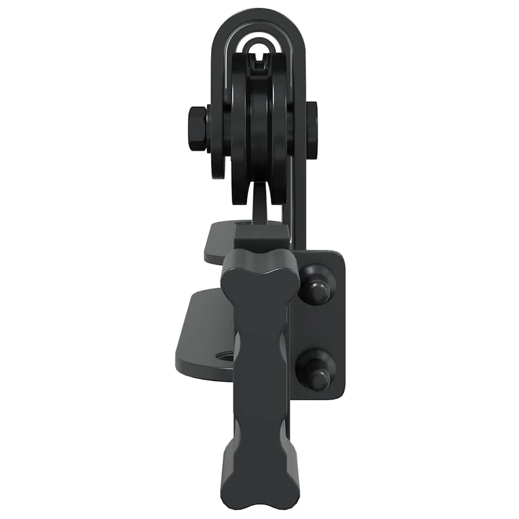 Κιτ συρόμενης πόρτας γραφείου 122 cm από ανθρακούχο χάλυβα