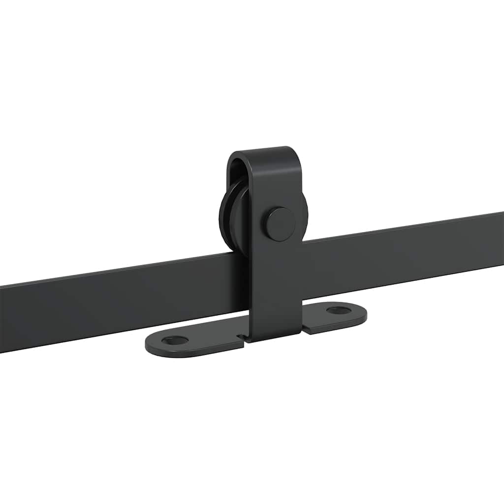 Κιτ συρόμενης πόρτας γραφείου 122 cm από ανθρακούχο χάλυβα