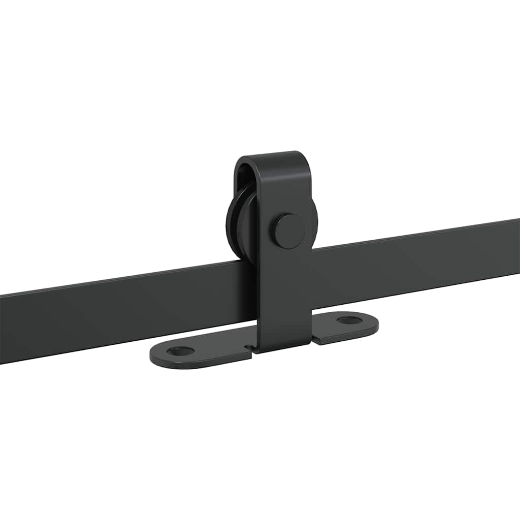 Κιτ συρόμενης ντουλάπας 152 cm Ανθρακούχο ατσάλι - Pakobazaar