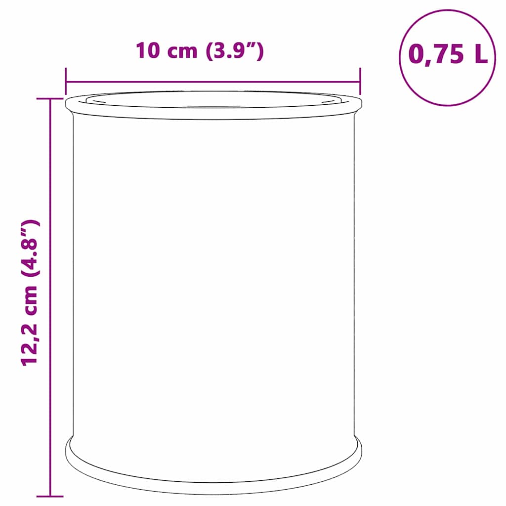 Βαφή επίπλων Γκρι 0,75 L Εκτύπωση τοίχου