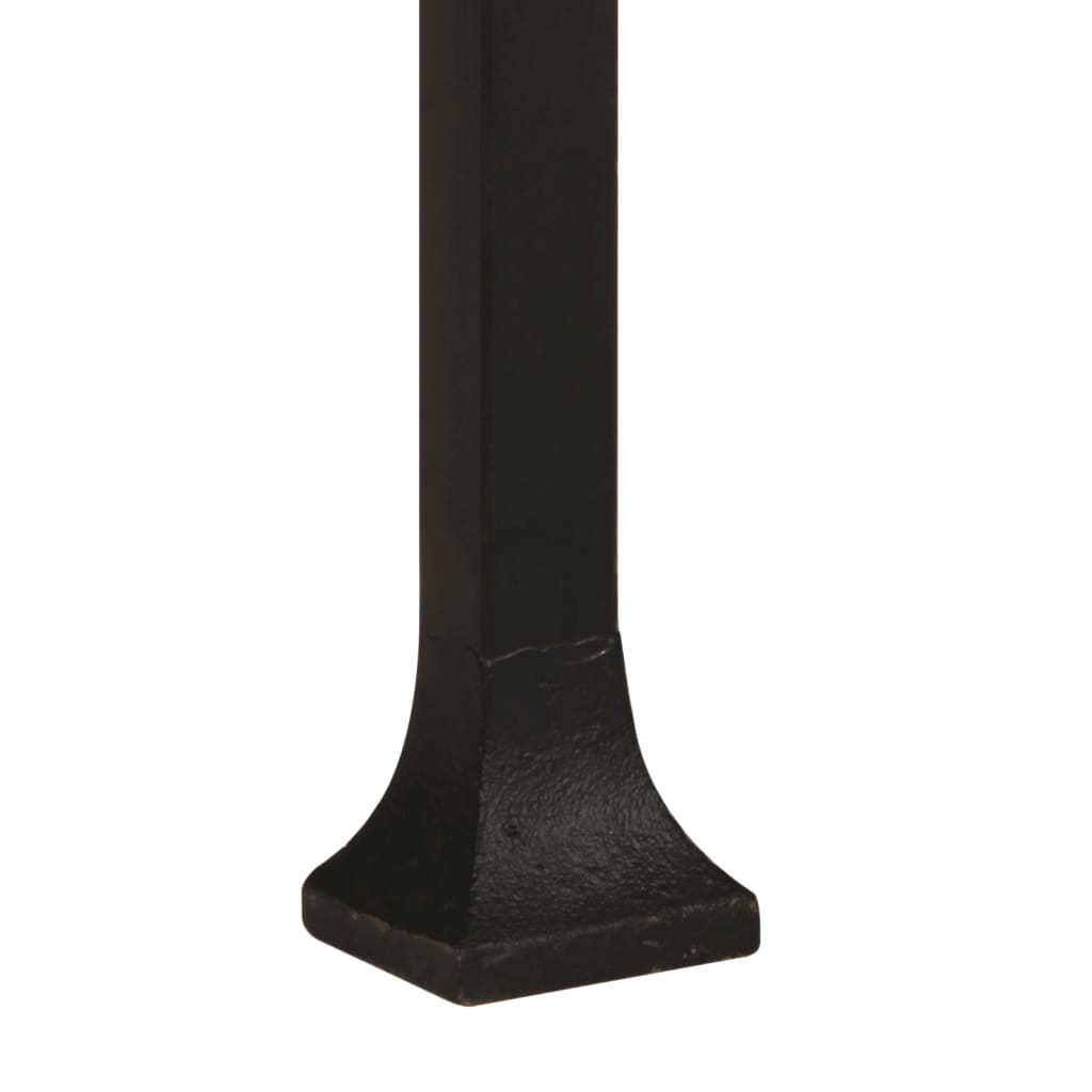 Τραπέζι Μπαρ Τρακτέρ Κόκκινο/Καφέ 55x120x107 εκ. Μασίφ Μάνγκο