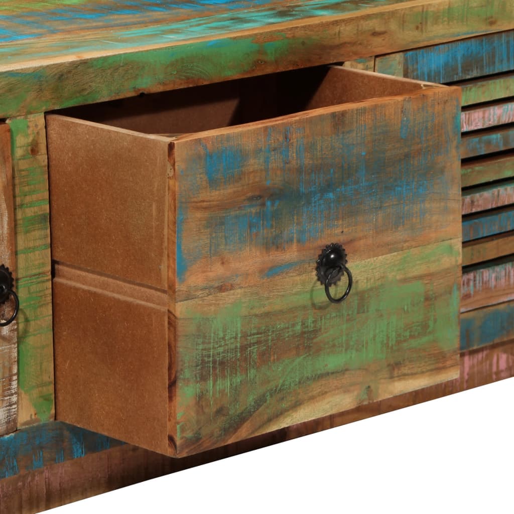 Έπιπλο Τηλεόρασης 110 x 30 x 40 εκ. από Μασίφ Ανακυκλωμένο Ξύλο