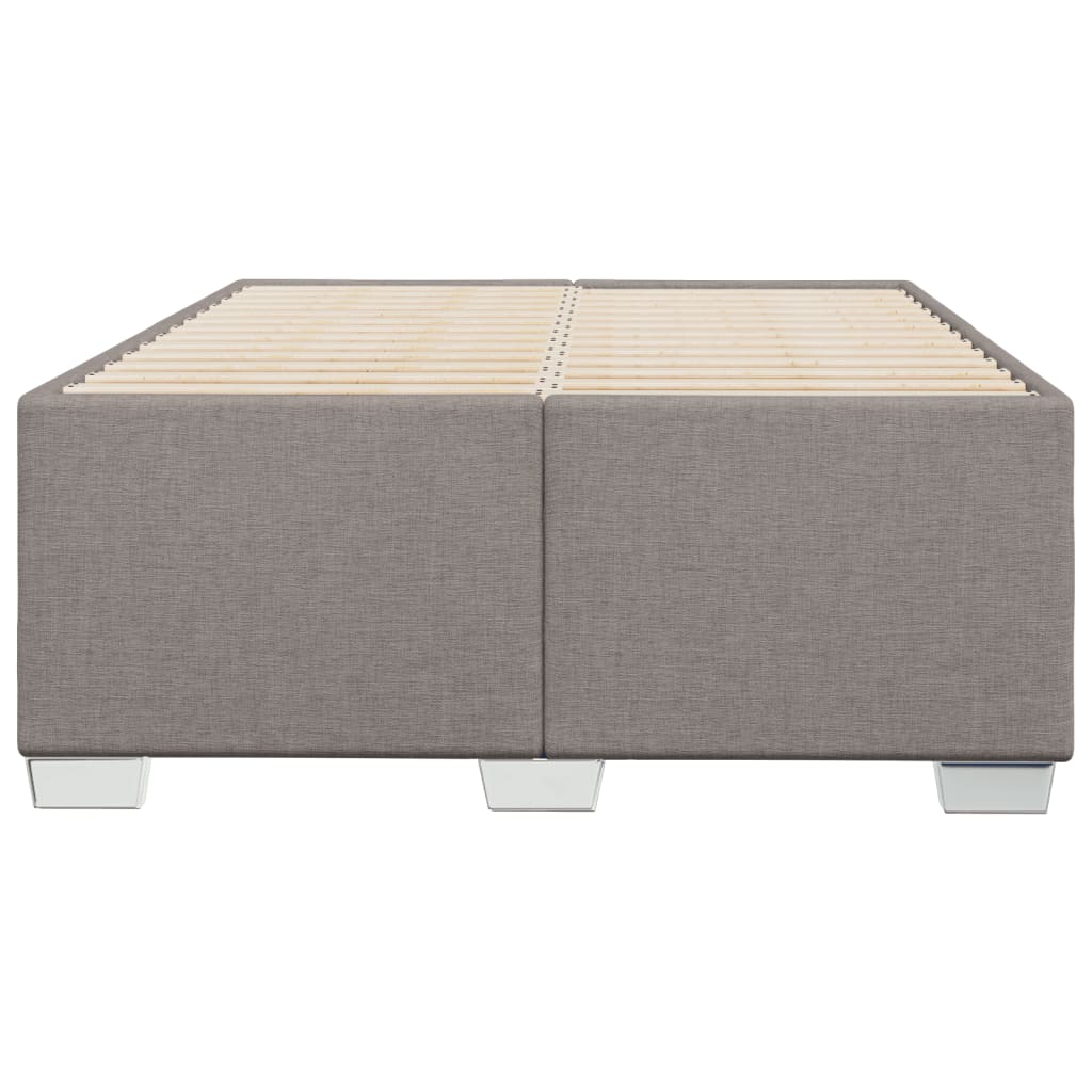 Πλαίσιο Κρεβατιού χωρίς στρώμα Taupe 120x190 εκ. Υφασμάτινο