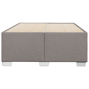 Πλαίσιο Κρεβατιού χωρίς στρώμα Taupe 120x190 εκ. Υφασμάτινο