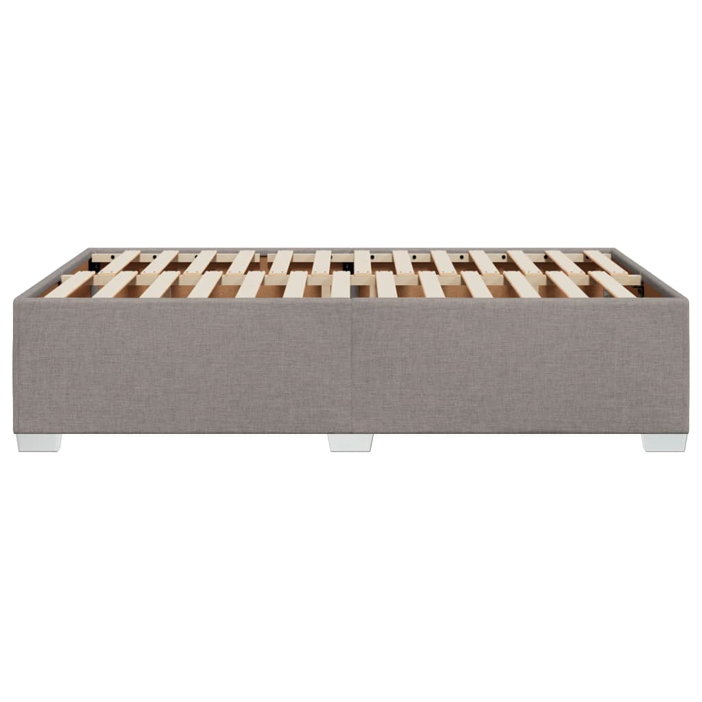 Πλαίσιο Κρεβατιού χωρίς στρώμα Taupe 120x190 εκ. Υφασμάτινο