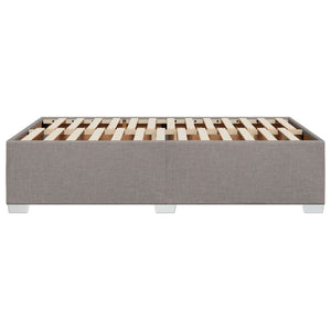 Πλαίσιο Κρεβατιού χωρίς στρώμα Taupe 120x190 εκ. Υφασμάτινο
