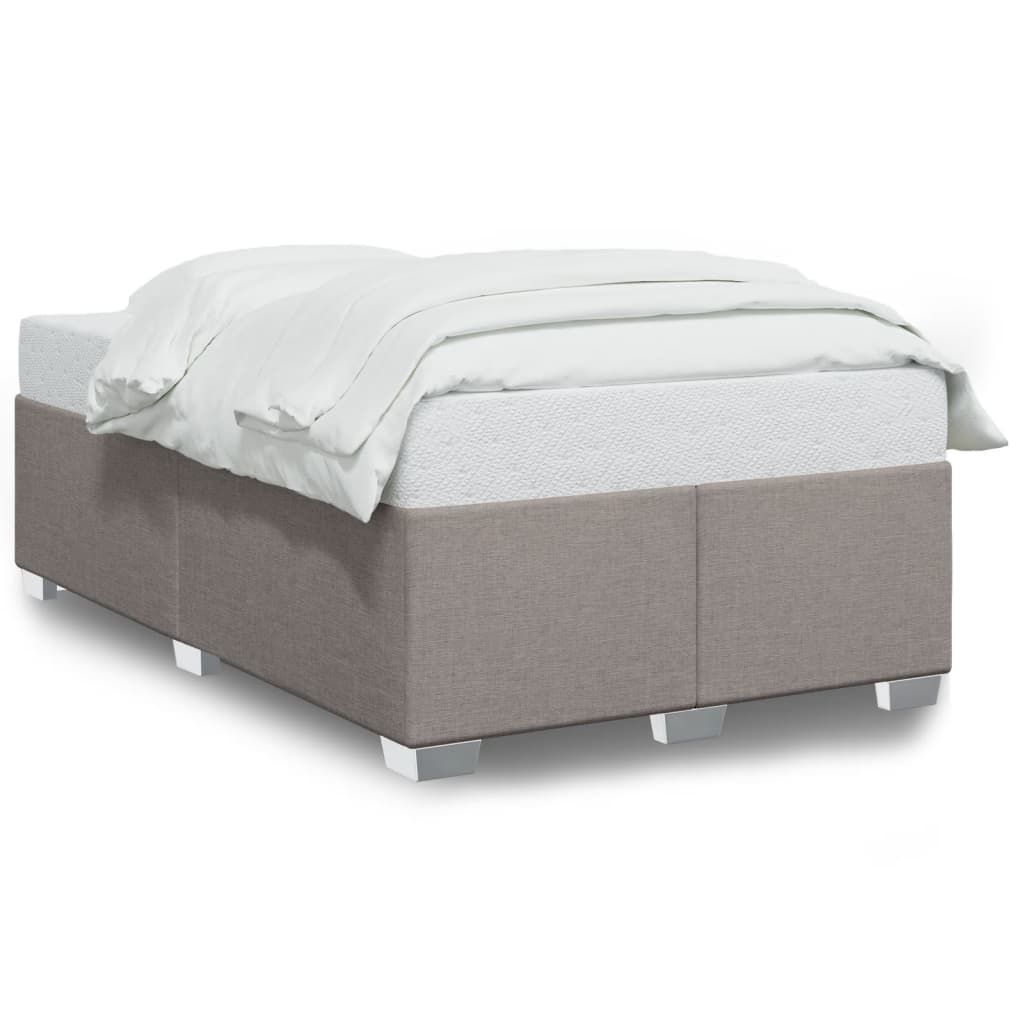 Σκελετός Κρεβατιού Χωρίς Στρώμα Taupe 120x200 εκ. Υφασμάτινο