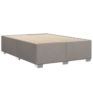 Σκελετός Κρεβατιού Χωρίς Στρώμα Taupe 140x190 εκ. Υφασμάτινο