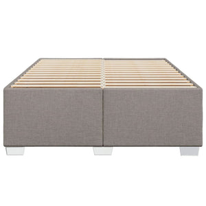 Σκελετός Κρεβατιού Χωρίς Στρώμα Taupe 140x200 εκ. Υφασμάτινο