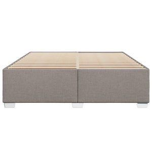 Σκελετός Κρεβατιού Χωρίς Στρώμα Taupe 180x200 εκ. Υφασμάτινο