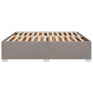Σκελετός Κρεβατιού Χωρίς Στρώμα Taupe 180x200 εκ. Υφασμάτινο