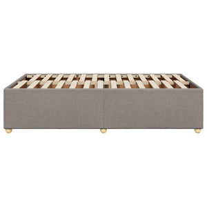 Πλαίσιο Κρεβατιού χωρίς στρώμα Taupe 120x190 εκ. Υφασμάτινο