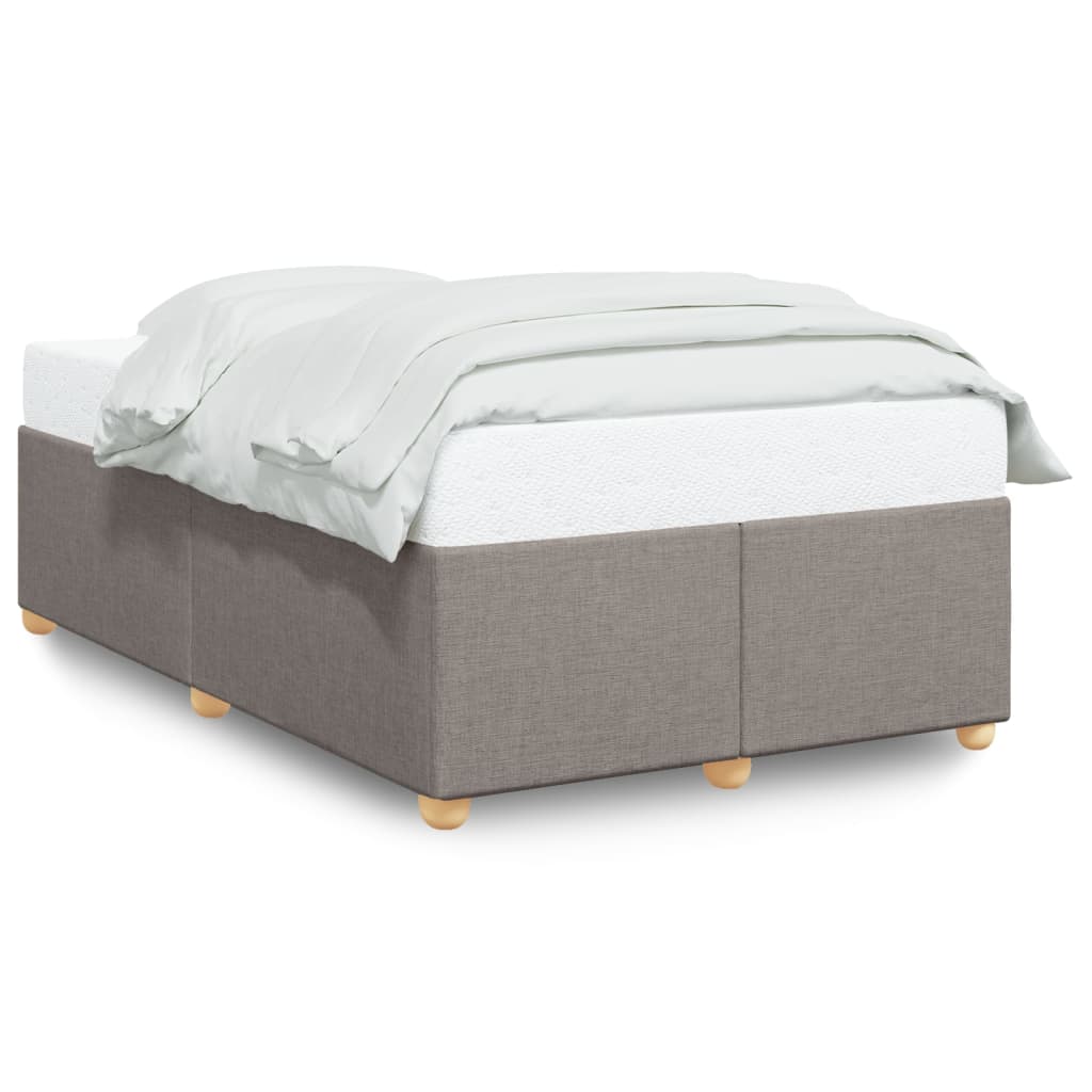 Σκελετός Κρεβατιού Χωρίς Στρώμα Taupe 120x200 εκ. Υφασμάτινο