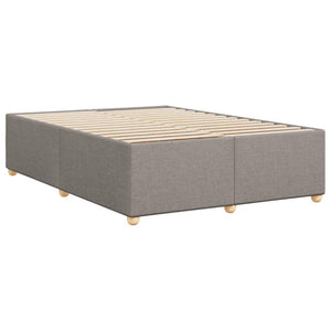 Σκελετός Κρεβατιού Χωρίς Στρώμα Taupe 140x200 εκ. Υφασμάτινο