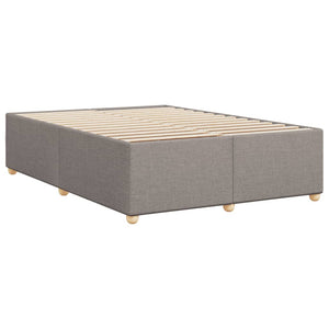 Σκελετός Κρεβατιού Χωρίς Στρώμα Taupe 160x200 εκ. Υφασμάτινο
