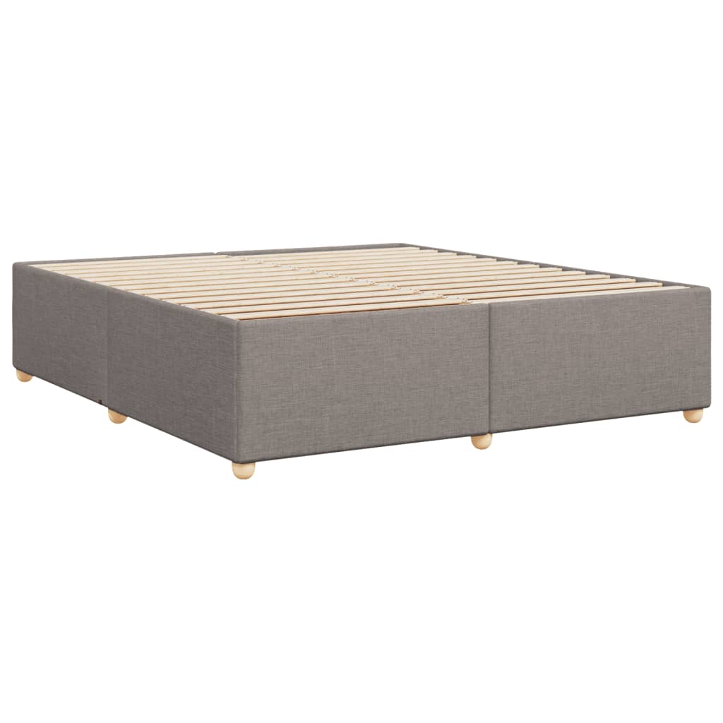 Σκελετός Κρεβατιού Χωρίς Στρώμα Taupe 180x200 εκ. Υφασμάτινο