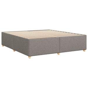 Σκελετός Κρεβατιού Χωρίς Στρώμα Taupe 180x200 εκ. Υφασμάτινο