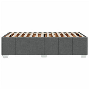 Σκελετός Κρεβατιού Χωρίς Στρώμα Σκ. Γκρι 80x200 εκ. Υφασμάτινο - Pakobazaar
