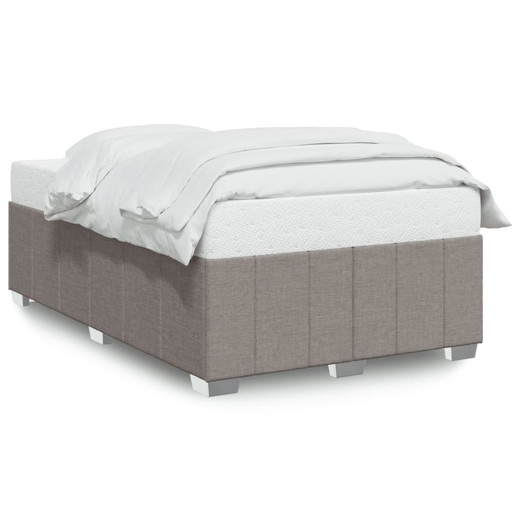 Πλαίσιο Κρεβατιού χωρίς στρώμα Taupe 120x190 εκ. Υφασμάτινο