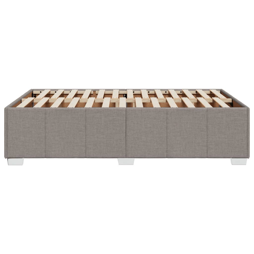Πλαίσιο Κρεβατιού χωρίς στρώμα Taupe 120x190 εκ. Υφασμάτινο