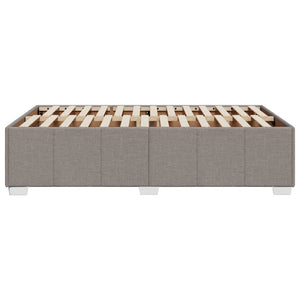 Πλαίσιο Κρεβατιού χωρίς στρώμα Taupe 120x190 εκ. Υφασμάτινο