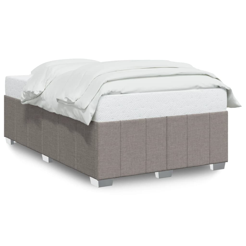 Σκελετός Κρεβατιού Χωρίς Στρώμα Taupe 120x200 εκ. Υφασμάτινο