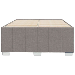 Σκελετός Κρεβατιού Χωρίς Στρώμα Taupe 120x200 εκ. Υφασμάτινο - Pakobazaar