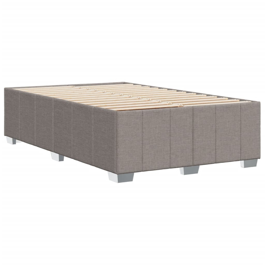 Σκελετός Κρεβατιού Χωρίς Στρώμα Taupe 120x200 εκ. Υφασμάτινο
