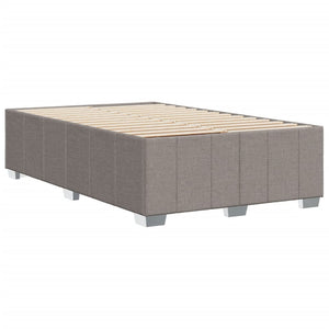 Σκελετός Κρεβατιού Χωρίς Στρώμα Taupe 120x200 εκ. Υφασμάτινο - Pakobazaar